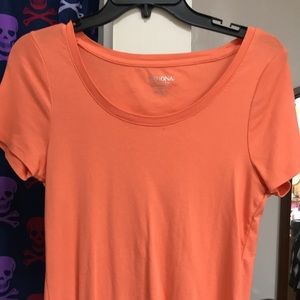 Merona coral short sleeve shirt. NWOT